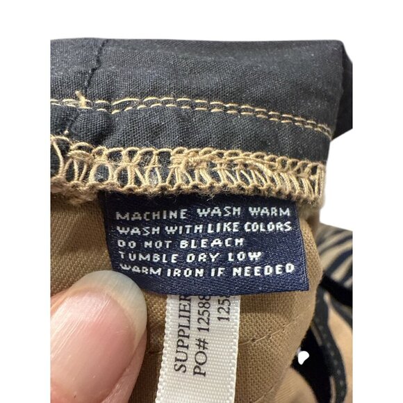 American Living Womens Zebra Print Cotton Skirt Size 6 Black & Tan, Pre-Own EUC - Picture 6 of 6